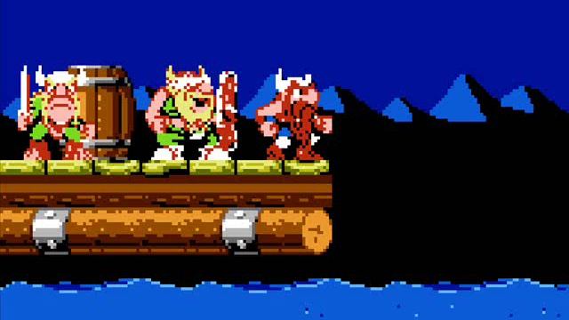 Lost Vikings 2 - Smugglers' Cove on NES (MMC5) смотреть онлайн