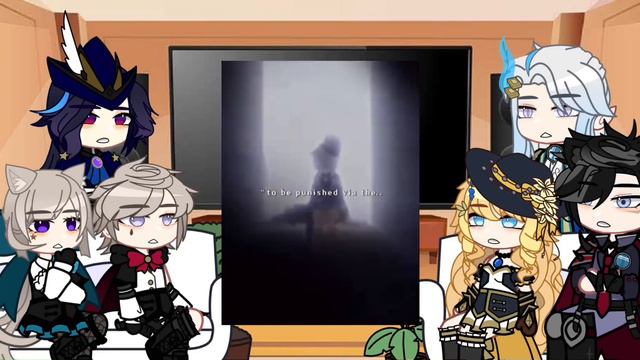 Fontaine Reacts To Furina || RoseGacha