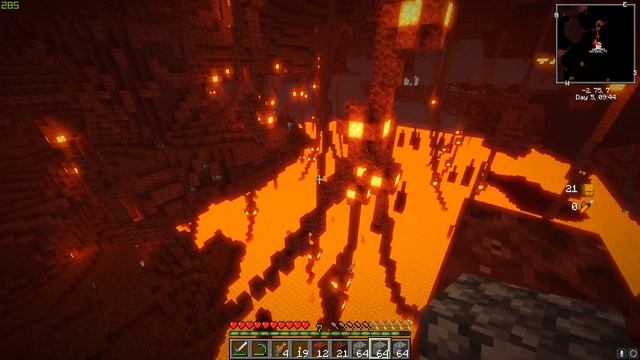 1.16 с МОДАМИ! ОГРОМНАЯ ДОМЕННАЯ ПЕЧЬ! - МАЙНКРАФТ ВЫЖИВАНИЕ #3 смотреть онлайн