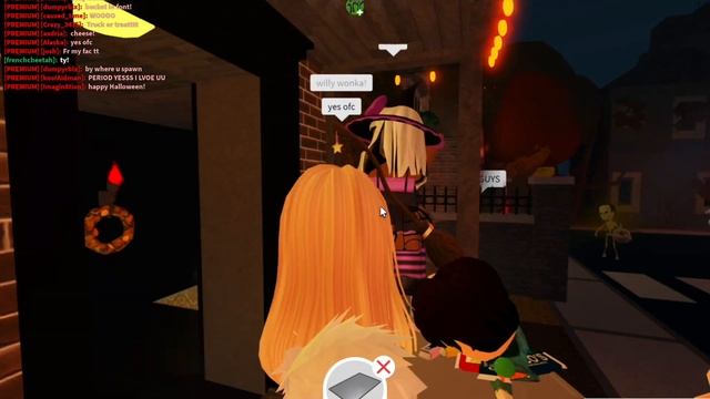 TRICK OR TREATING IN BLOXBURG | 2022 halloween update | roblox смотреть онлайн