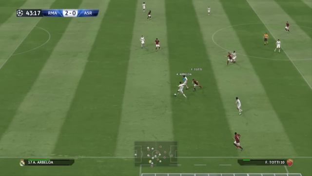 PES 2015 UEFA Champions League FINAL Real Madrid C.F. vs A.S. Roma смотреть онлайн