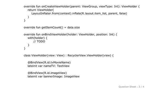 Android : How to do latest jetpack "View binding" in adapter, bind the views? смотреть онлайн