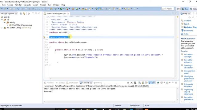 java program components 01 смотреть онлайн