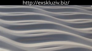 Видео 3D панели  потолочные для Амстрога «Белый шёлк»