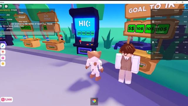 PLS DONATE Roblox смотреть онлайн