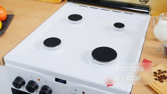 Видеообзор комбинированной плиты PL KM241 311 W смотреть онлайн