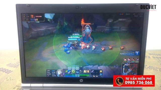 Laptop HP EliteBook 8570p Game Liên Minh Huyền Thoại Đức Việt смотреть онлайн