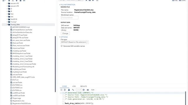 SAS Studio - How to create a library and connect it to a folder? смотреть онлайн