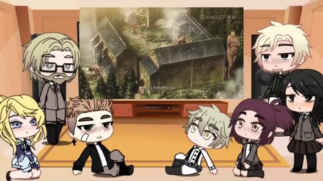 MARLEY REACTED TO LEVI GOD MODE & more//AOT AU смотреть онлайн