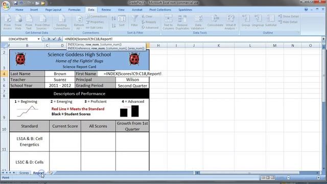 Excel for Educators 2a: Use INDEX and MATCH смотреть онлайн