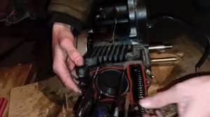 Разбор двигателя мопеда vento riva-2 110cc 1 часть
