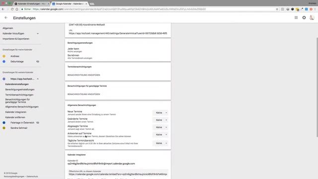 H.M Kalender in Google Kalender importieren смотреть онлайн