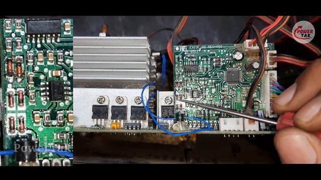 Exide GQP 1050 SineWave Inverter Mains Sensing Problem Solution (PowerTak)