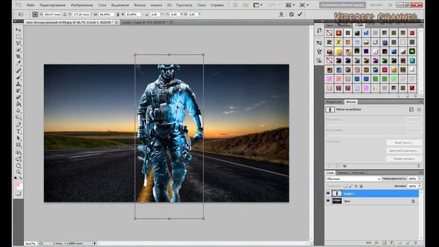 Нубские уроки ФоТошоПа #6 смотреть онлайн