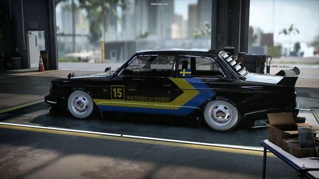 NFS Heat - my custom 1975 Volvo 242DL смотреть онлайн