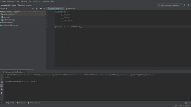 Dictionary Functions in python смотреть онлайн