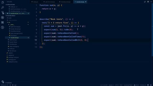11 Get Started With Jest Mocks смотреть онлайн
