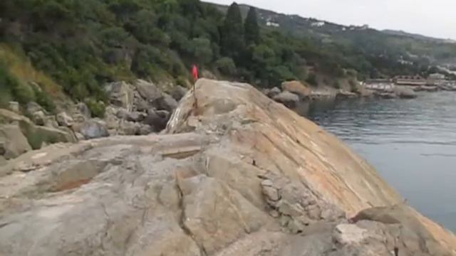 Крым. Алупка. Скала Айвазовского. Июнь 2015 г. смотреть онлайн