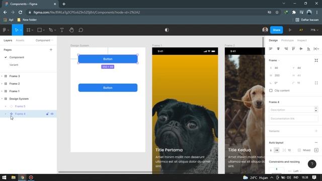 Cara Membuat Component Di Figma смотреть онлайн
