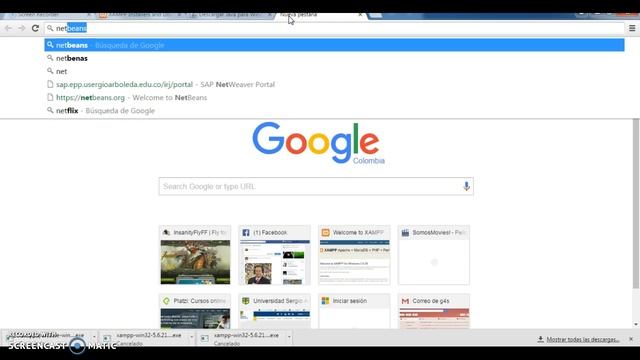 Como instalar XAMPP y correr mi primer Proyecto de PHP con Netbeans windows 7 смотреть онлайн