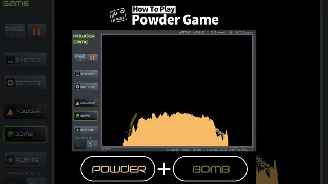 How to play - Powder Game. смотреть онлайн