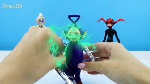 Страшные ТЕЛЕПУЗИКИ►Тинки Винки герой игры SlendyTubbies. Лепим фигурки EXE из пластилина с Лепка О