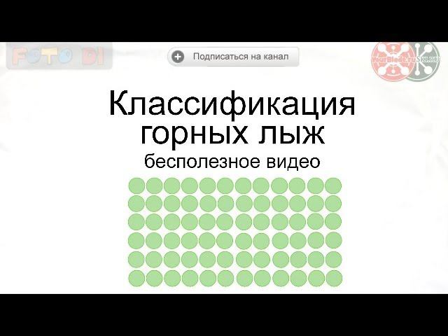 Классификация горных лыж смотреть онлайн