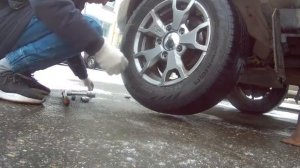 люфт ступицы. нива. регулировка