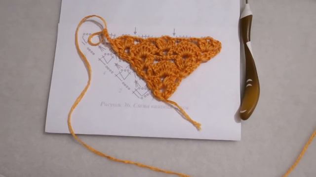 ШАЛЬ, ПЛАТОК, БАКТУС КРЮЧКОМ. ПОДРОБНЫЙ МАСТЕР КЛАСС. смотреть онлайн