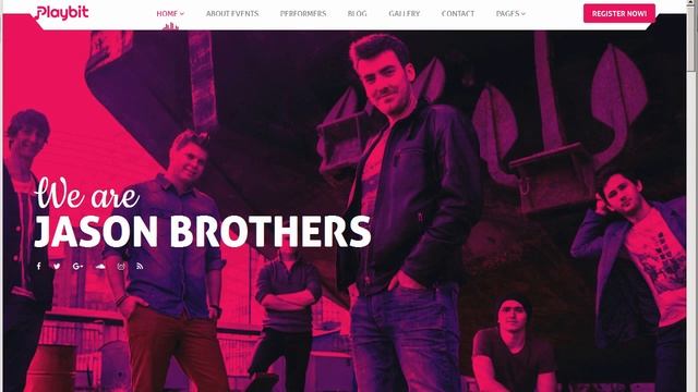 Playbit - Bootstrap Music Template by ThemeRegion | ThemeForest Download смотреть онлайн
