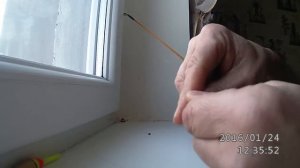 Монтирование стопора для скользящего поплавка