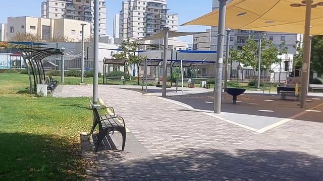 Ашкелон, Агамим אגמים (озера). Прогулка и цены на аренду квартир. смотреть онлайн