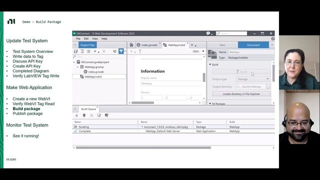 How to Build a Web UI for Your LabVIEW-Based Test System смотреть онлайн