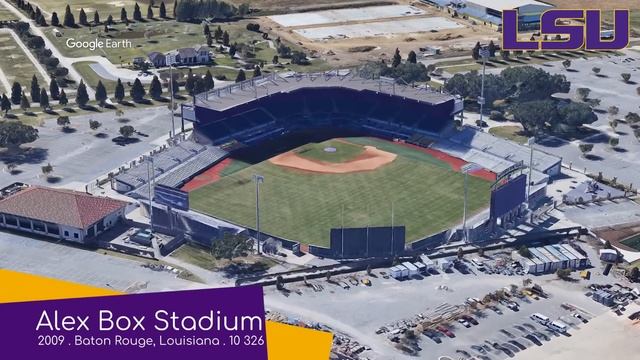 10 Amazing College Baseball Stadiums! смотреть онлайн