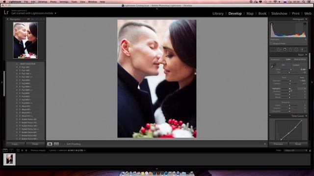 Что такое кривые в Lightroom? Для чего нужны кривые? смотреть онлайн