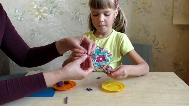 Делаем мышку из желудя и пластилина. Поделки для детского сада своими руками. смотреть онлайн