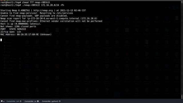 TryHackMe ContainMe. смотреть онлайн