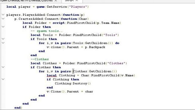 Easy!! How to make change team gui with clothes and tool - Roblox Studio Tutorial смотреть онлайн