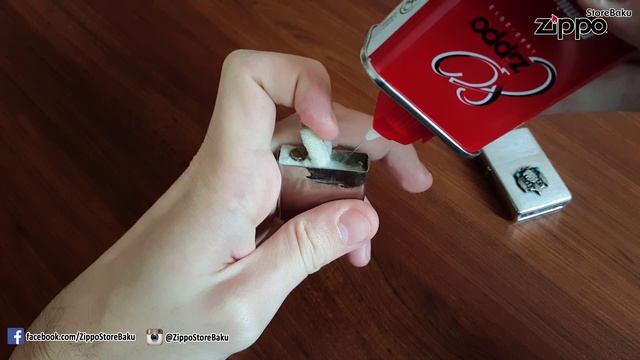 How to fill Zippo / Как заправить Zippo смотреть онлайн