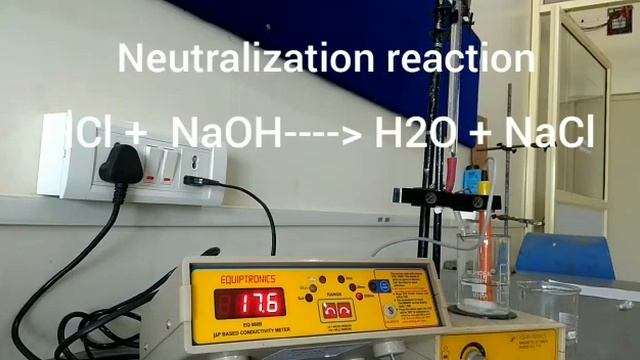 Conductometric Titration of HCl Vs NaOH смотреть онлайн