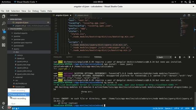Añadiendo css, js, html (Bootstrap 4) @angular/cli - CLASE MOVILES 002 - 01 смотреть онлайн