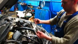 Установка муфты распредвала на Вольво хс70