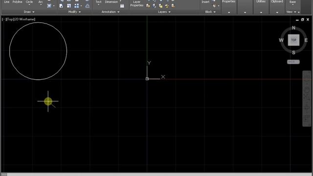 Radius in AutoCAD смотреть онлайн