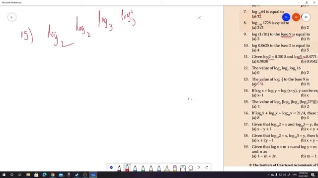 BUSINESS MATHES CHAPTER 1 LIVE IN TAMIL PART 4 ( LOGARITHM) | CA TAMIL | 6 PM смотреть онлайн