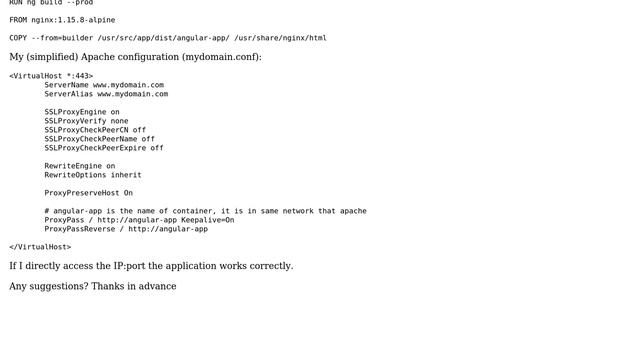 DevOps & SysAdmins: Docker apache and angular смотреть онлайн