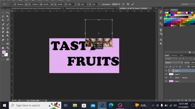 How To Create Clipping mask In Photoshop In English -Adobe Photoshop For Beginners #digitalart смотреть онлайн