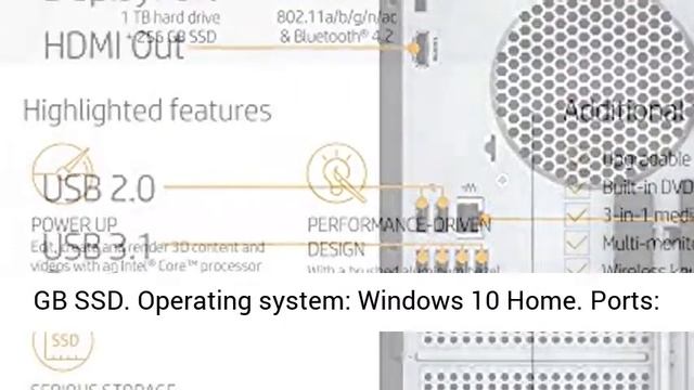 HP Envy Desktop Computer, Intel Core i7-8700, AMD Radeon RX 550, 12GB RAM, 1TB Hard Drive - Review смотреть онлайн