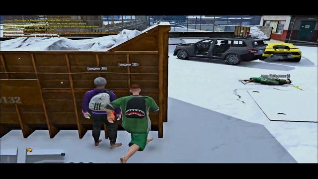 НОВОГОДНИЕ ТУЛЕВО В ГЕТТО GTA5RP/ГТА5РП/VINEWOOD/STRAWBERRY/BLACKBERY/DOWNTOWN