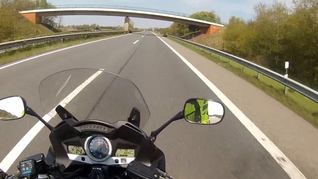 Honda CBF 1000F Autobahn Top Speed