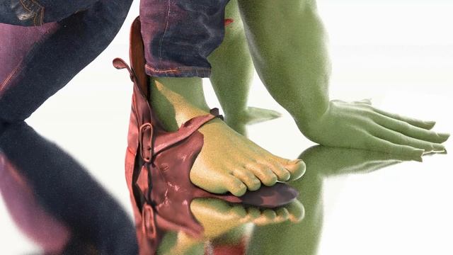 She Hulk BIg Muscle Growth Transformation смотреть онлайн